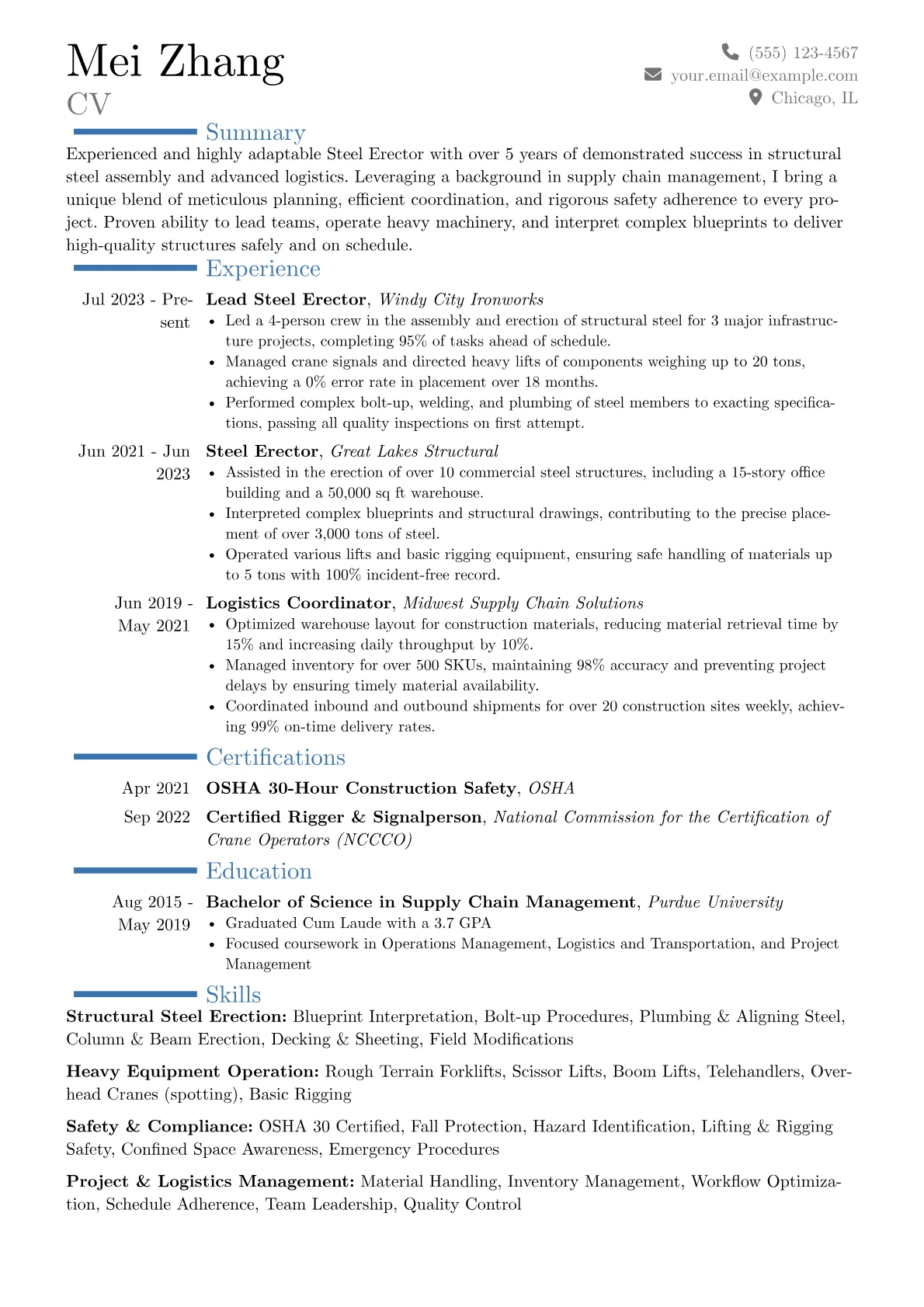 Career changer version - Page 1