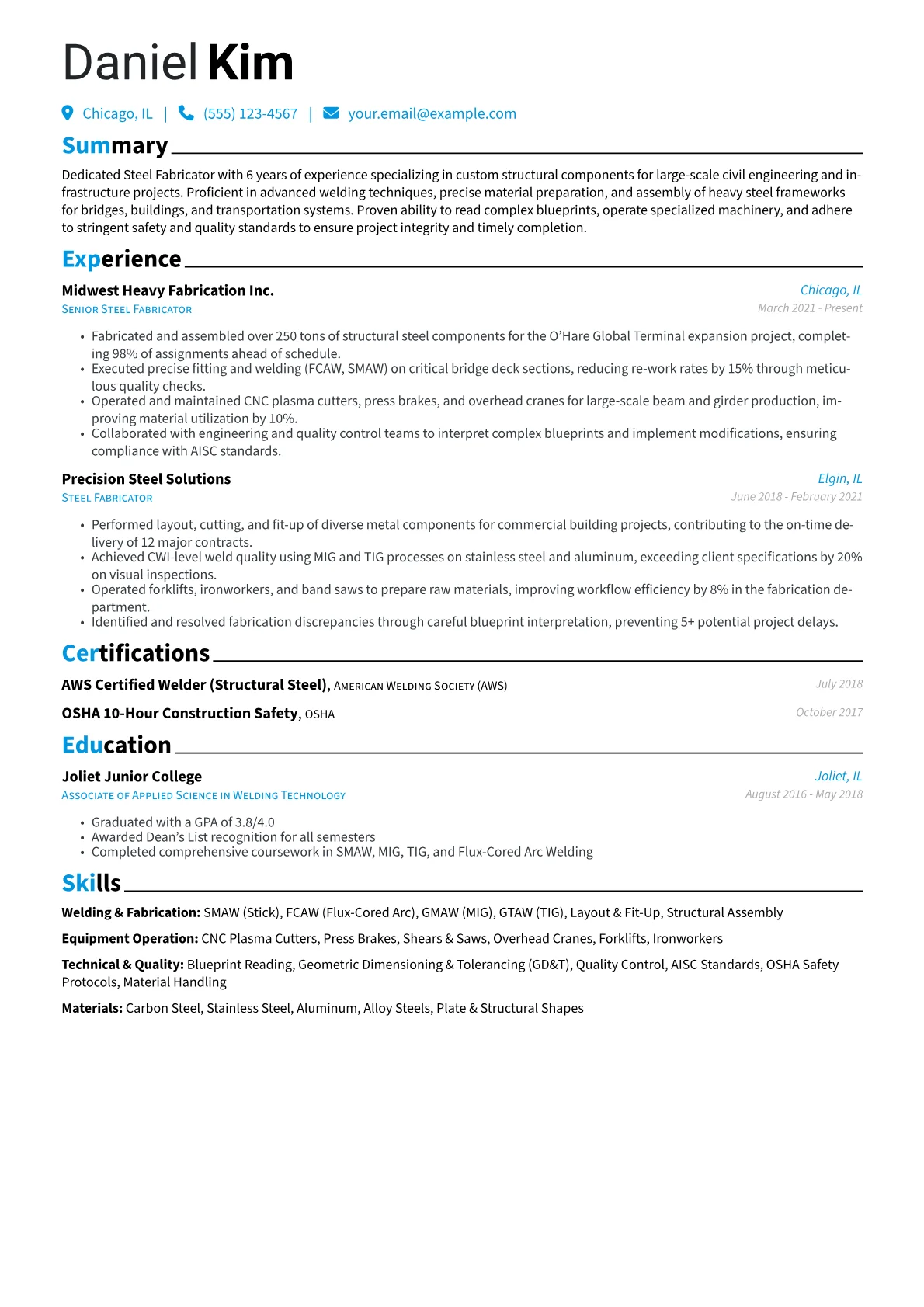 Welding & Fabrication version - Page 1