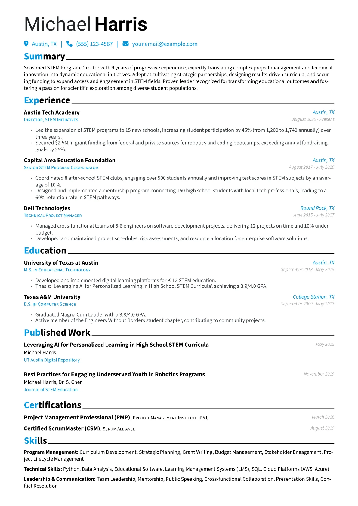 Career changer version - Page 1