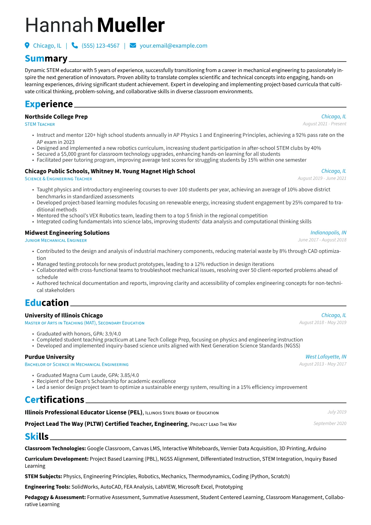 Career changer version - Page 1