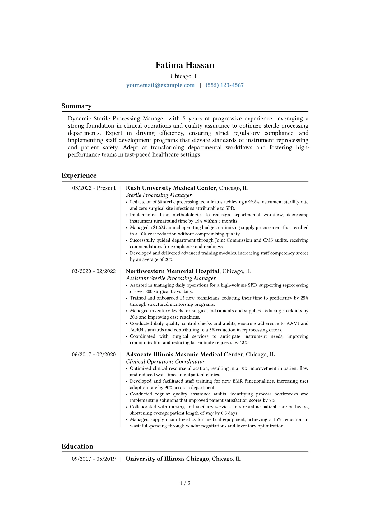 Career changer version - Page 1