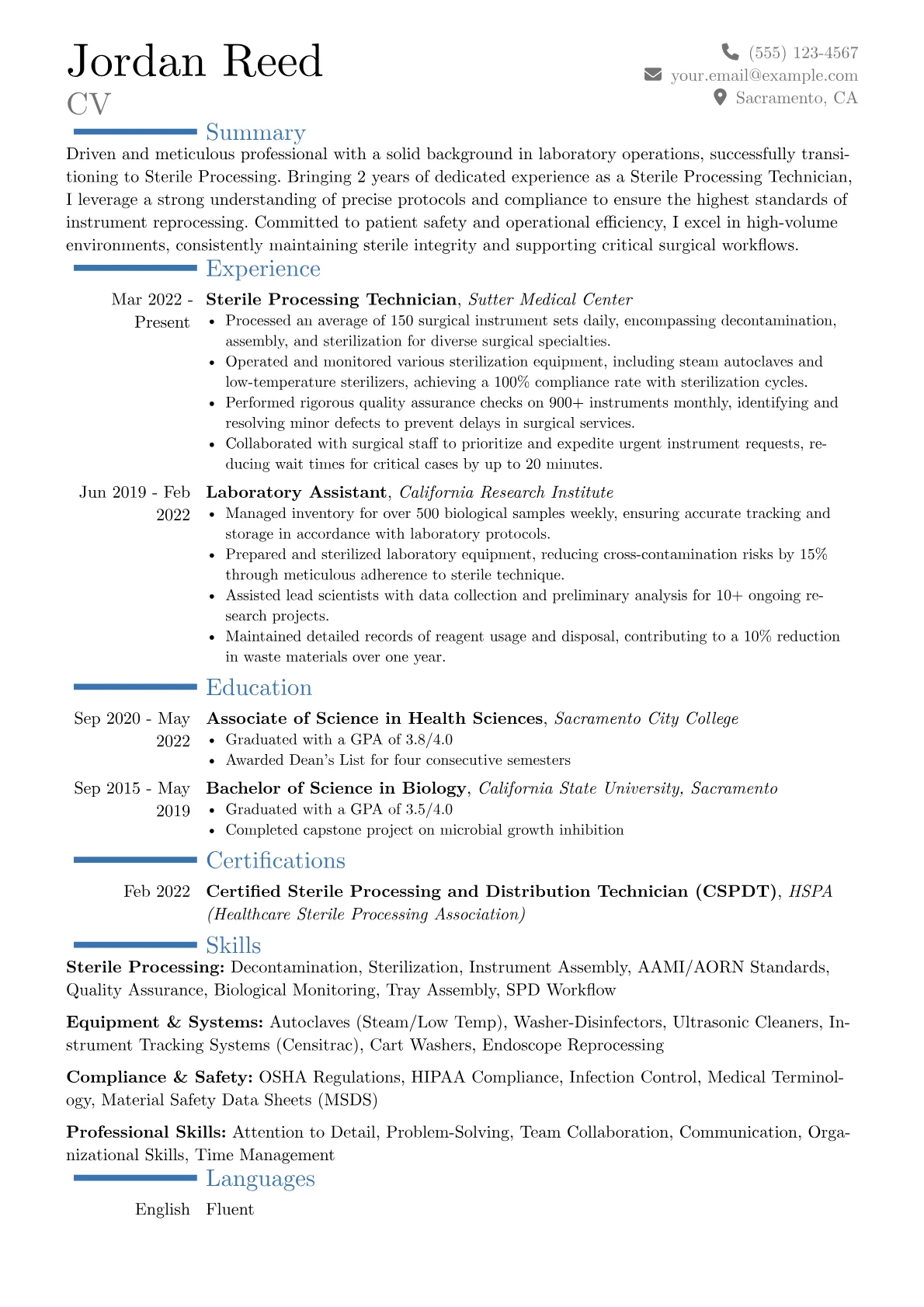 Career changer version - Page 1