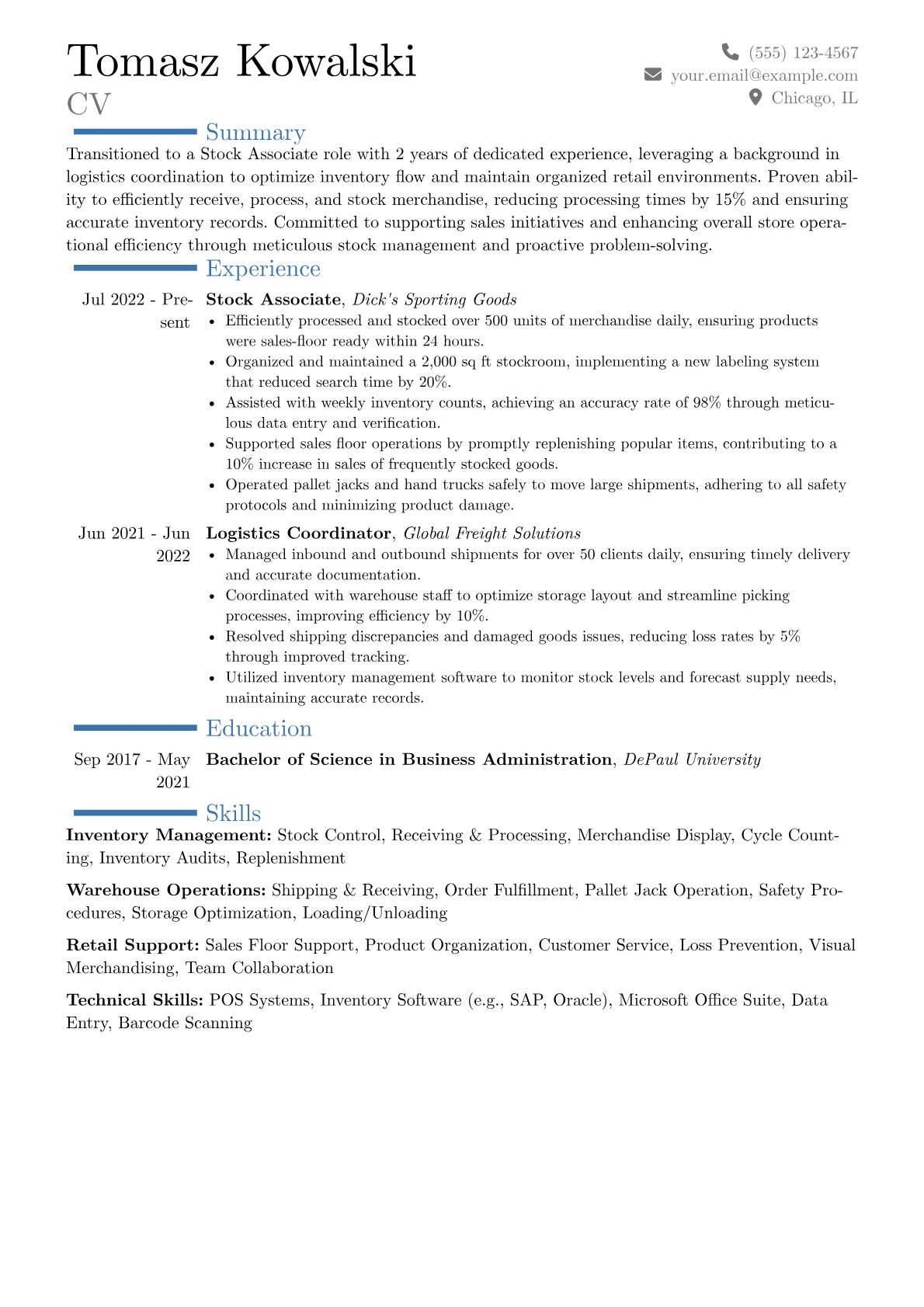 Career changer version - Page 1