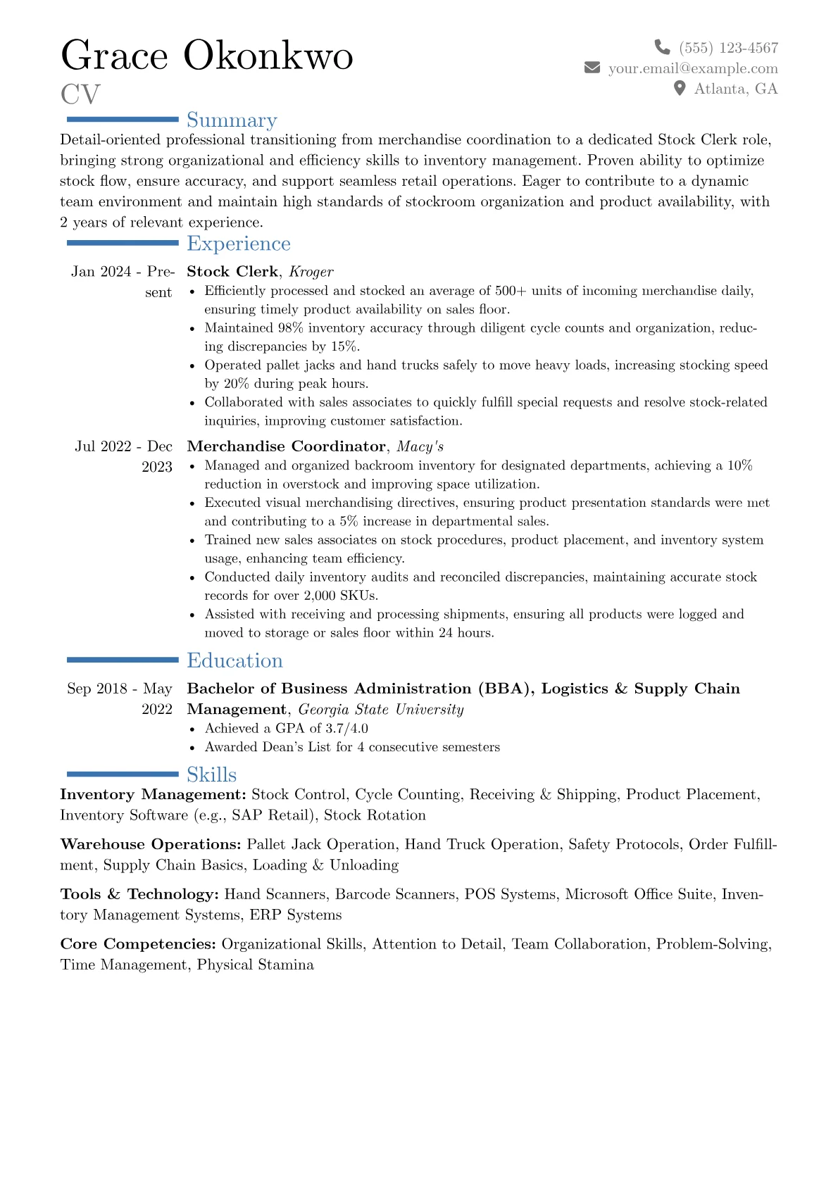 Career changer version - Page 1