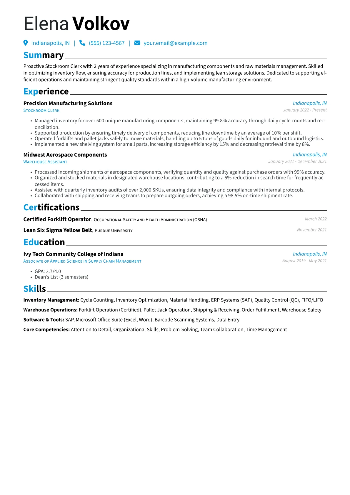 Manufacturing version - Page 1