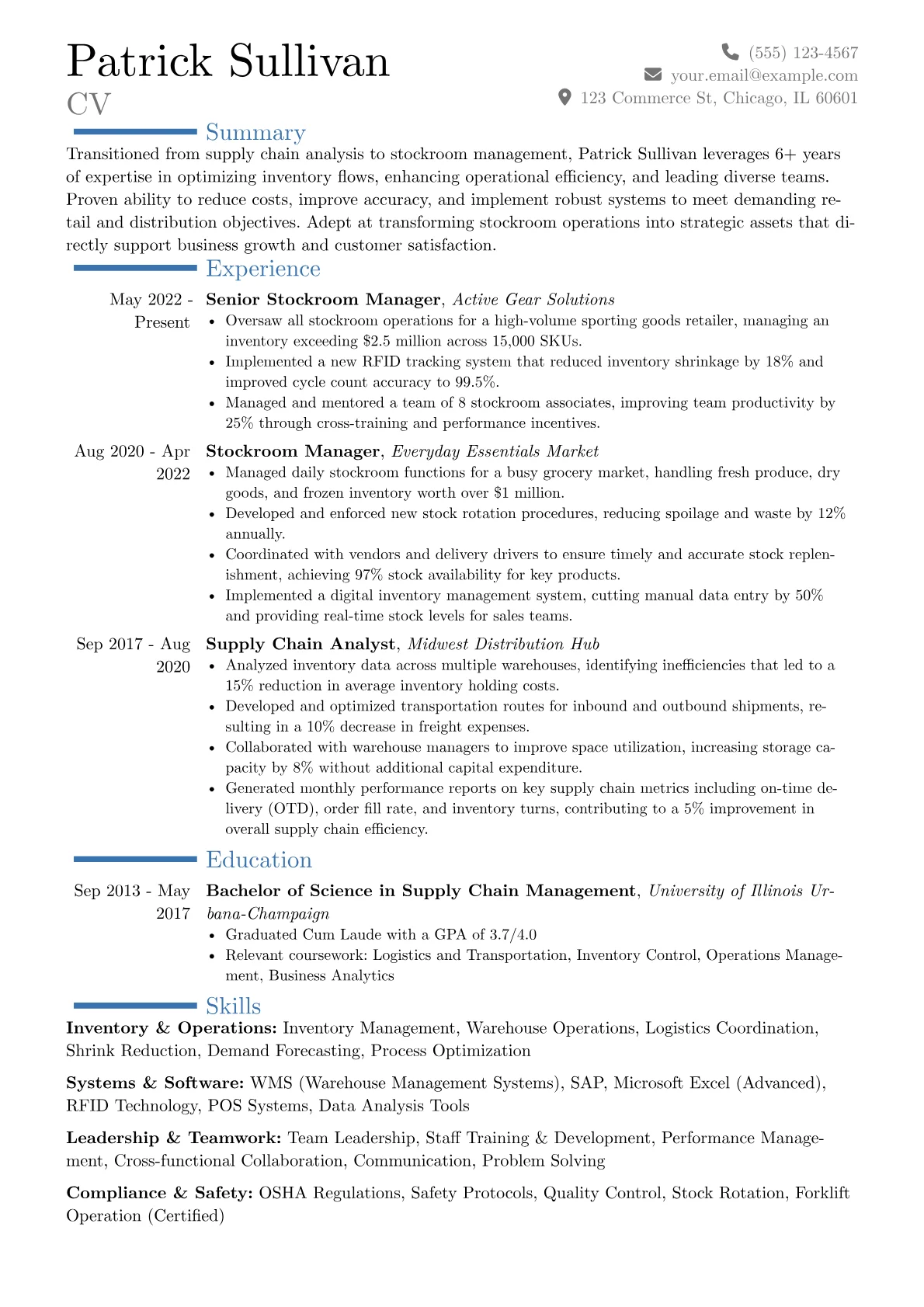 Career changer version - Page 1