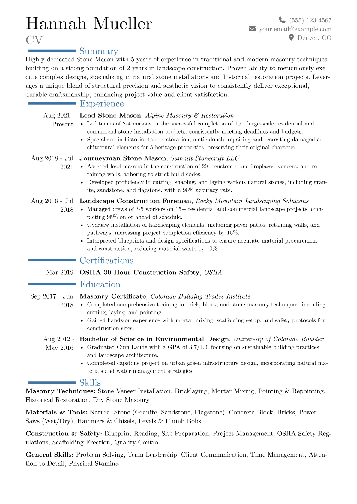 Career changer version - Page 1