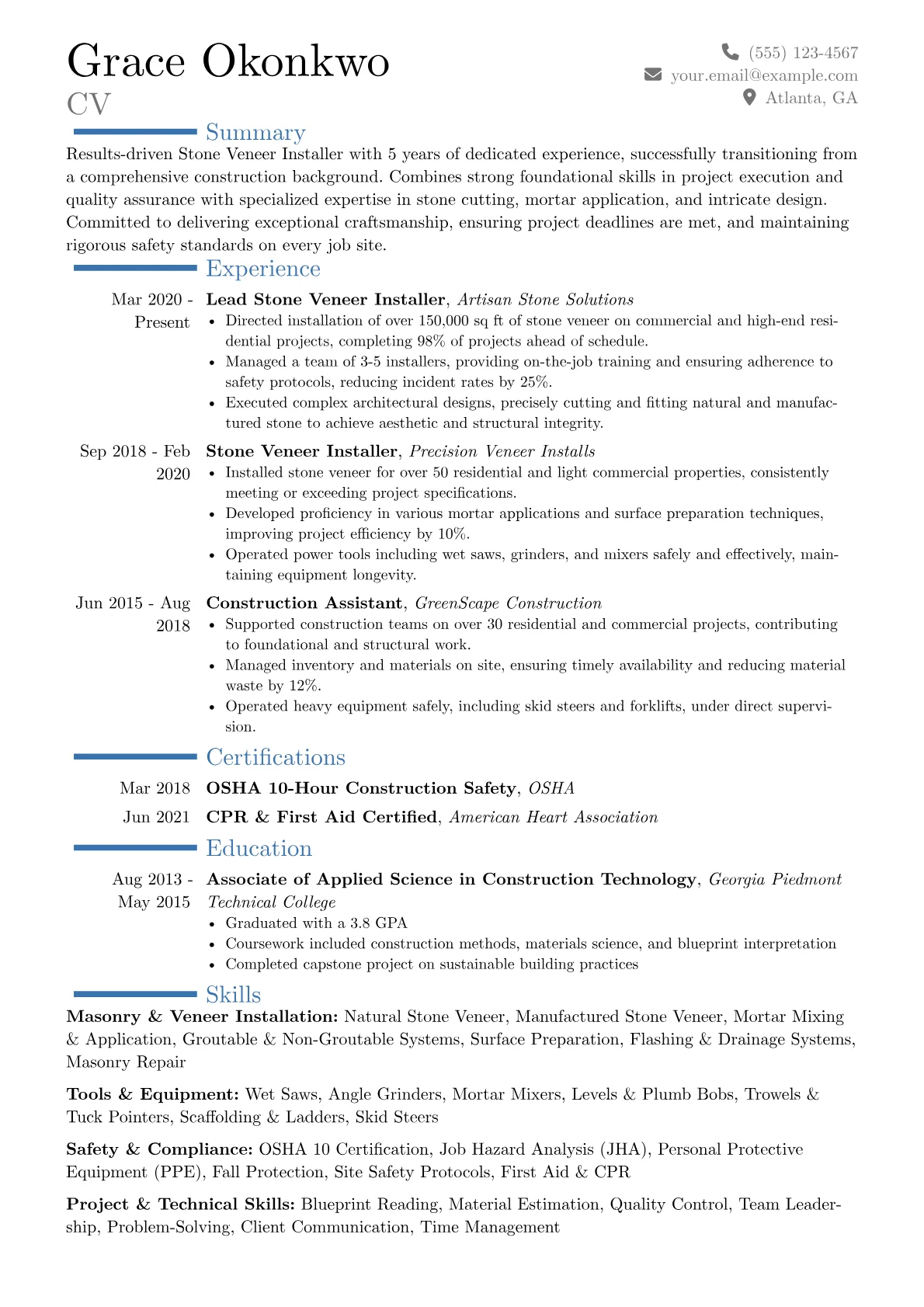 Career changer version - Page 1