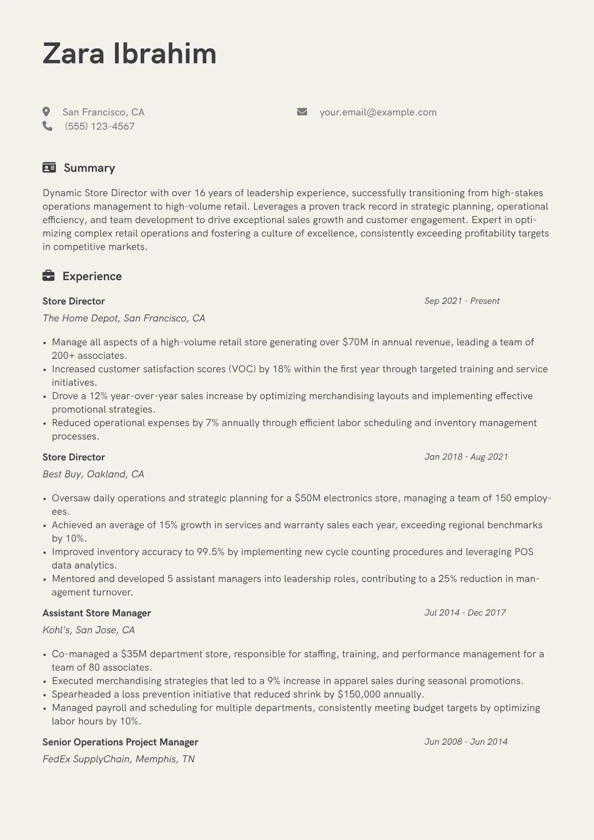 Career changer version - Page 1