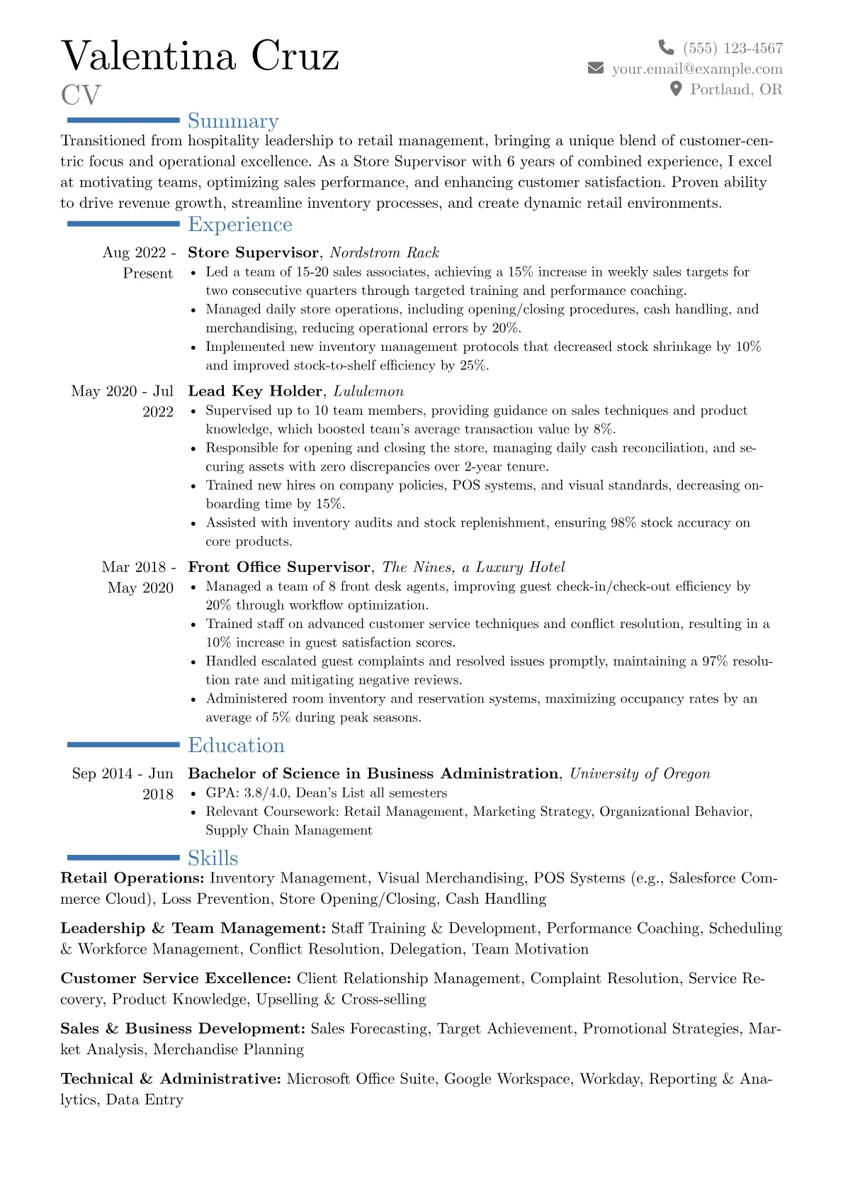 Career changer version - Page 1
