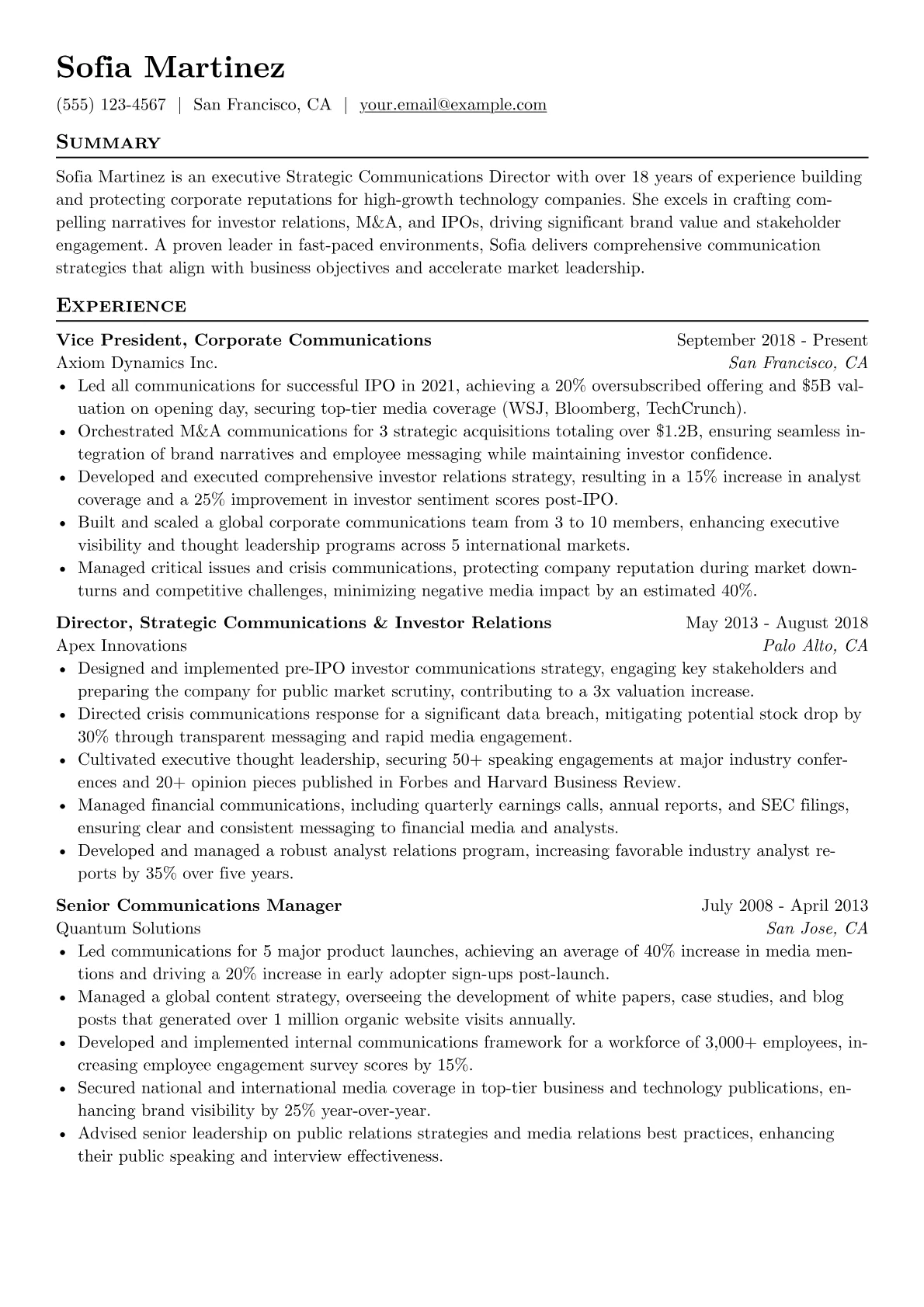 Tech Corporate Comms version - Page 1