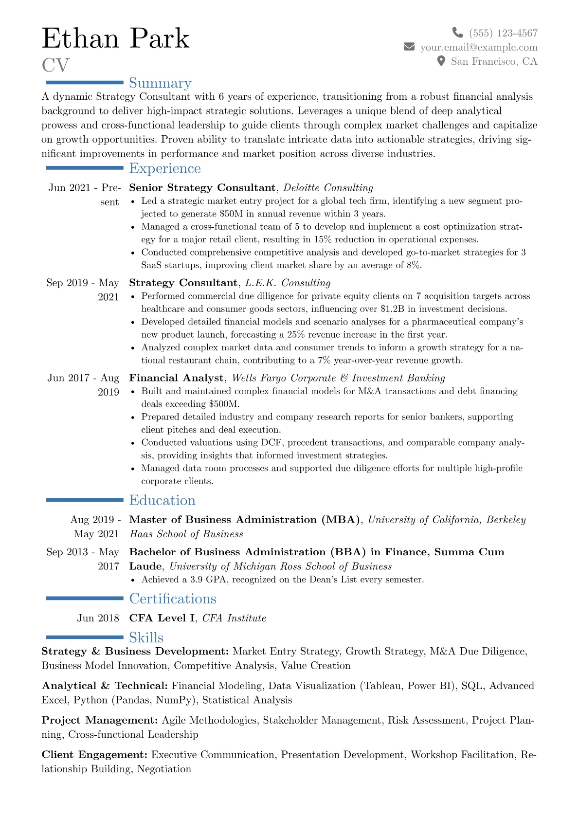 Career changer version - Page 1