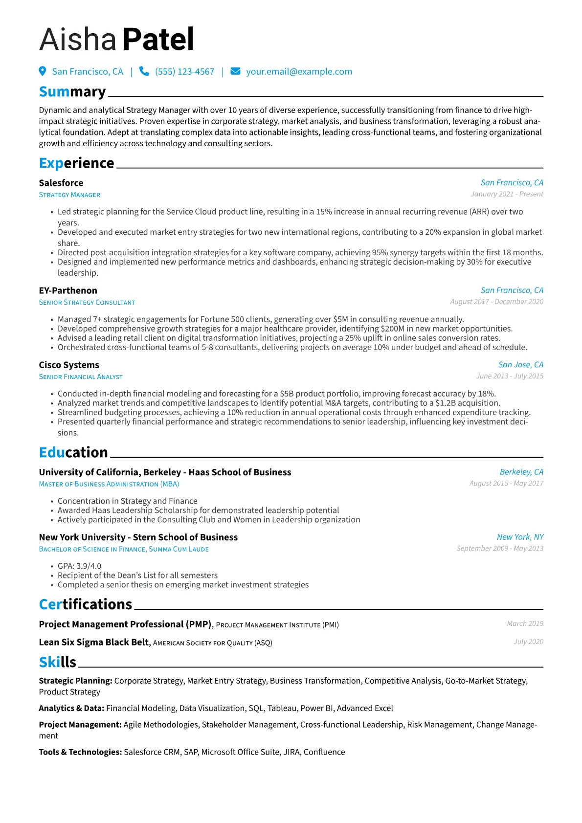 Career changer version - Page 1