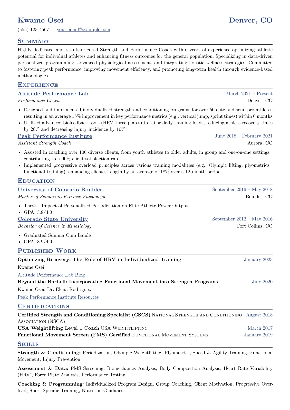 Strength Coach version - Page 1