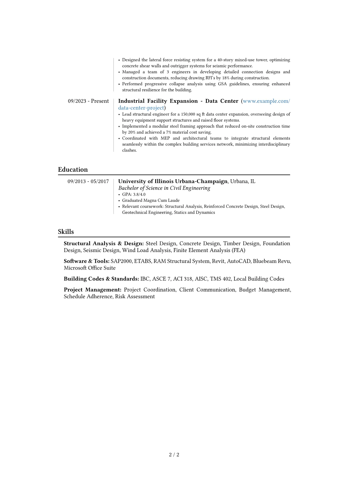 Career changer version - Page 2