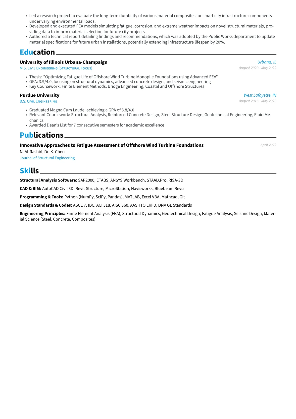 Structural Designer resume example, Structural Designer, page 2