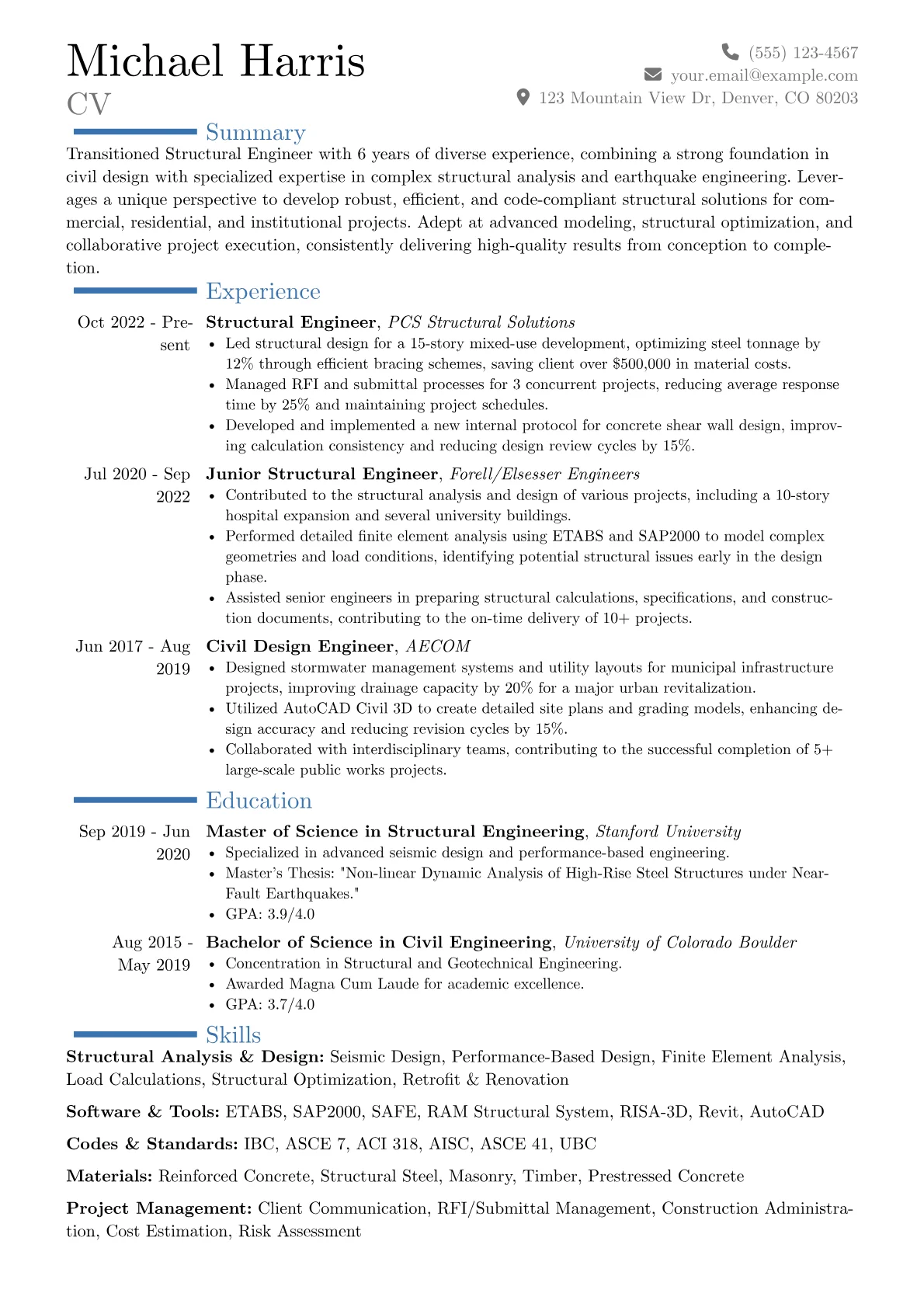 Career changer version - Page 1