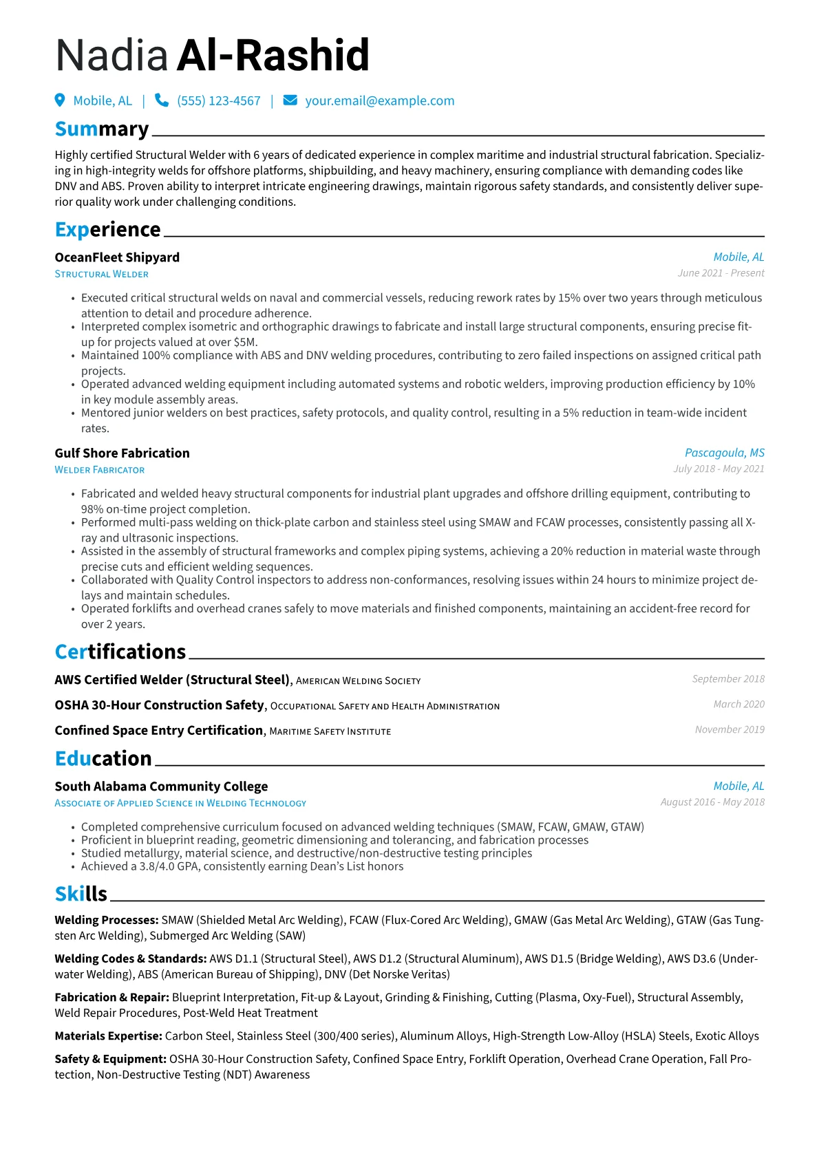 Structural Welder version - Page 1