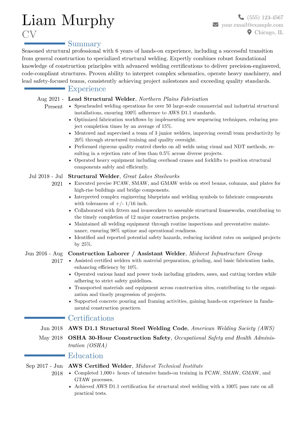 Career changer version - Page 1
