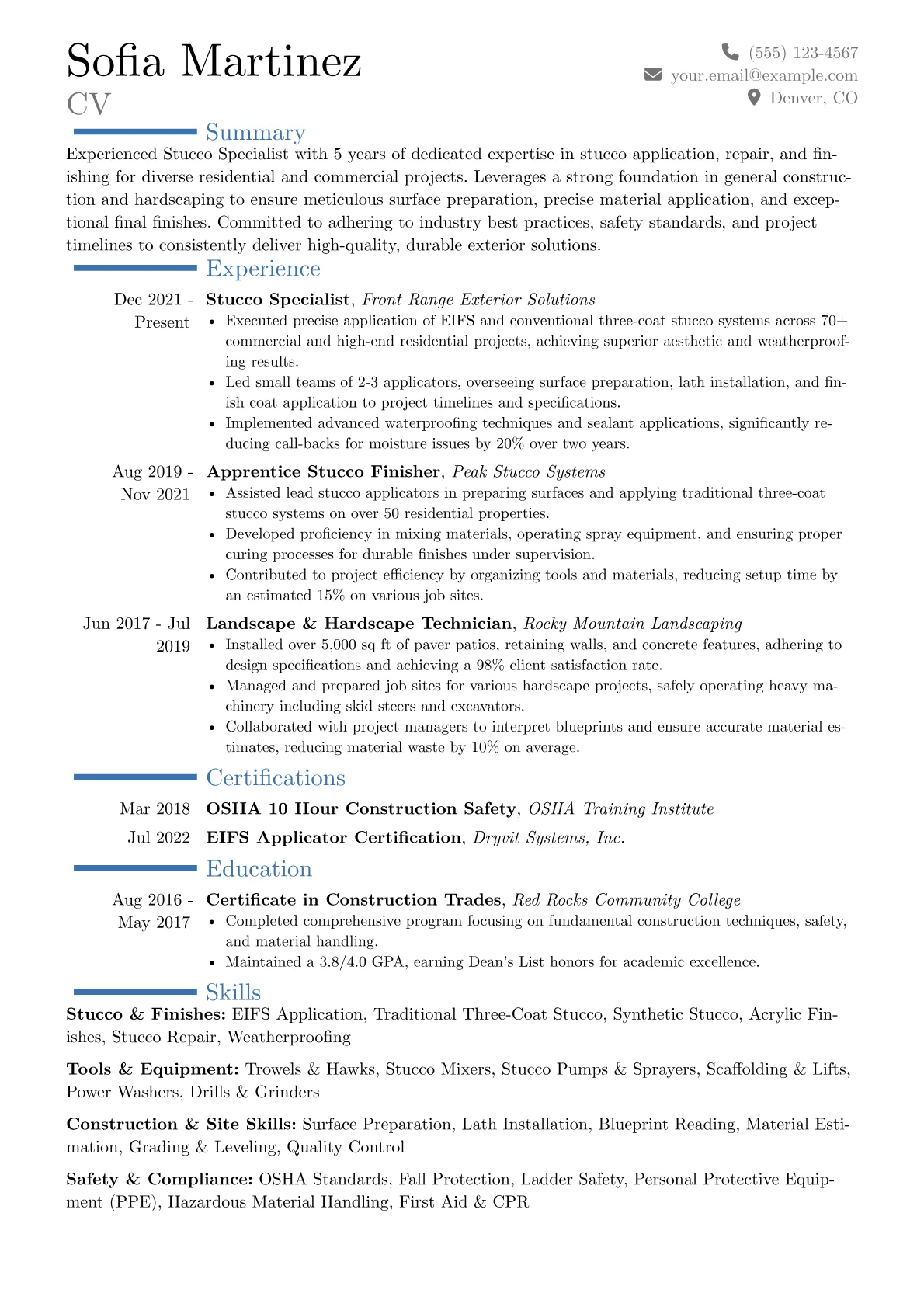 Career changer version - Page 1