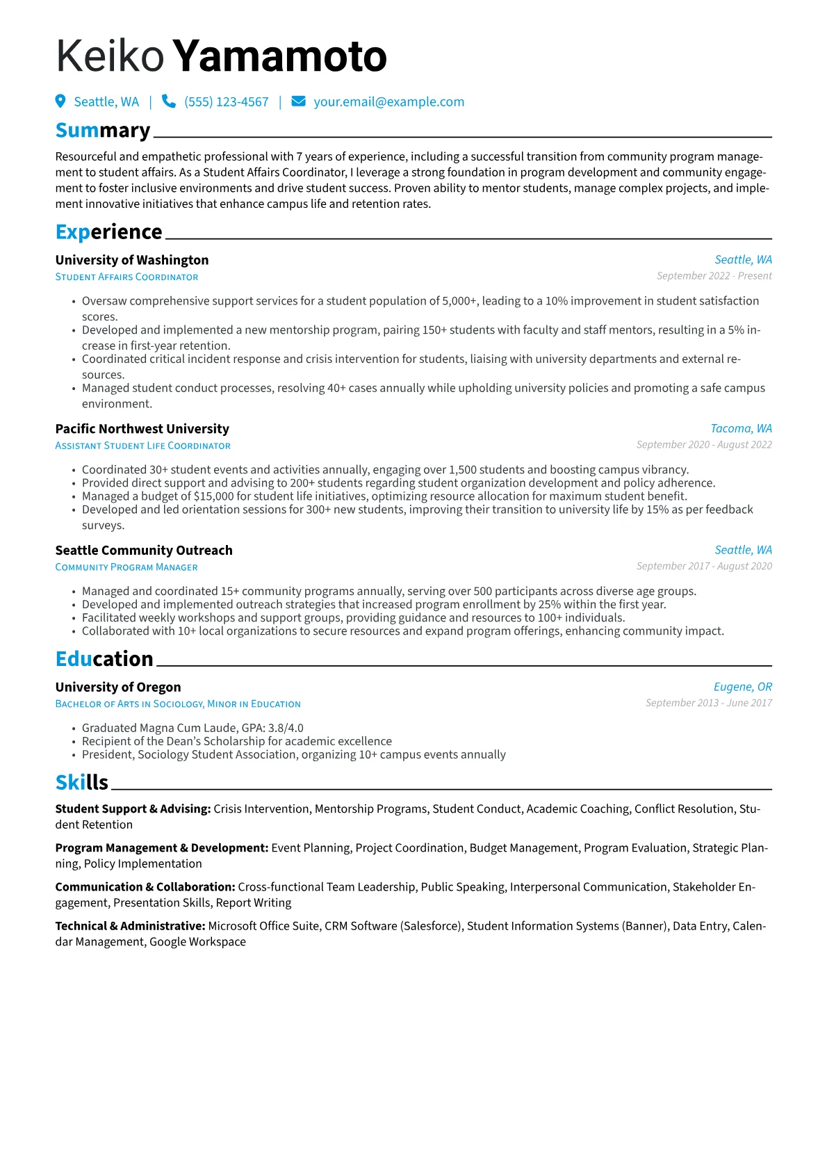 Career changer version - Page 1