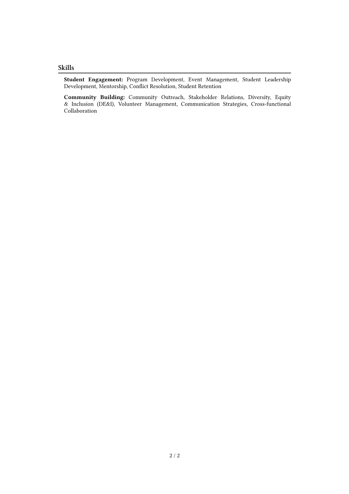 Career changer version - Page 2