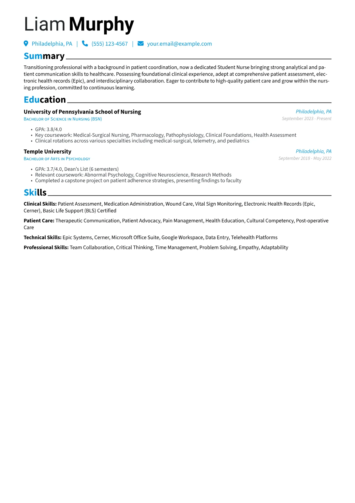 Career changer version - Page 1