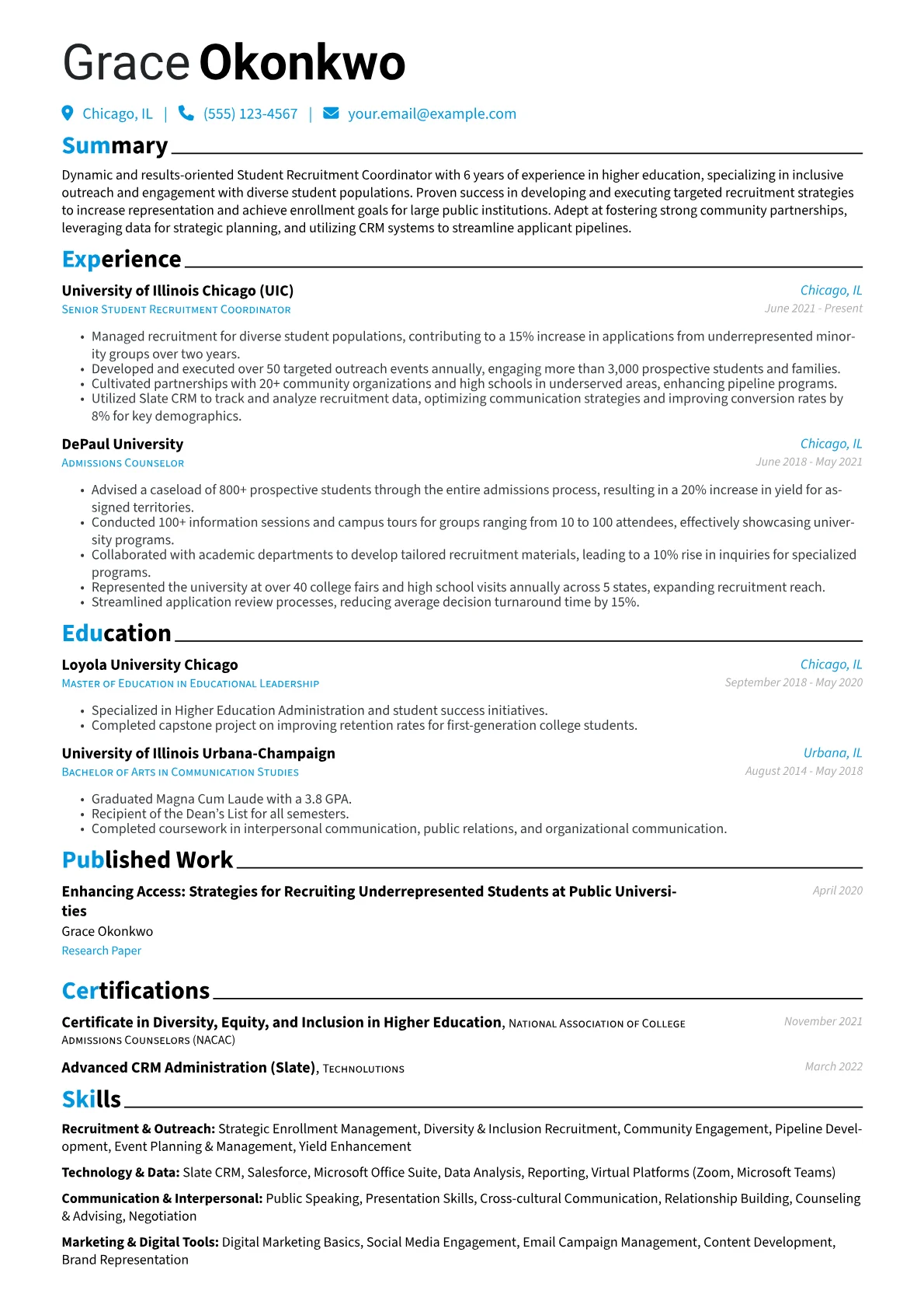 Student Recruitment version - Page 1