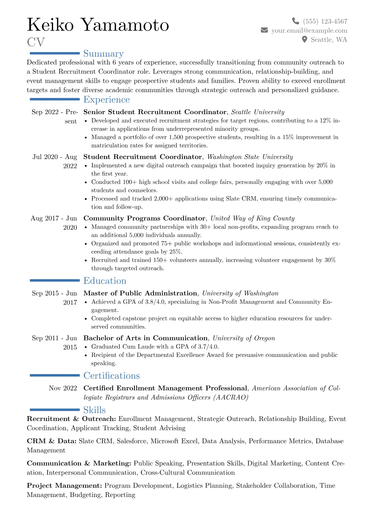 Career changer version - Page 1