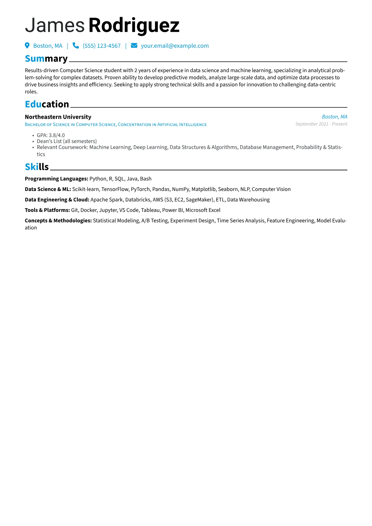 Entry-Level Data Scientist version - Page 1