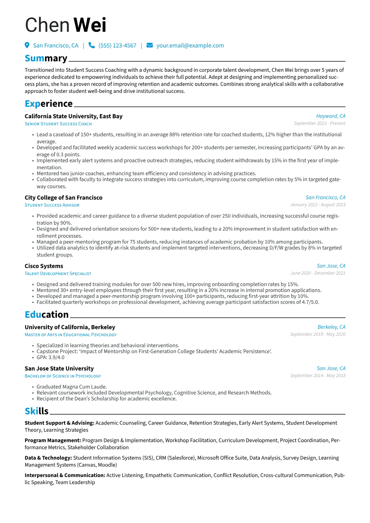 Career changer version - Page 1