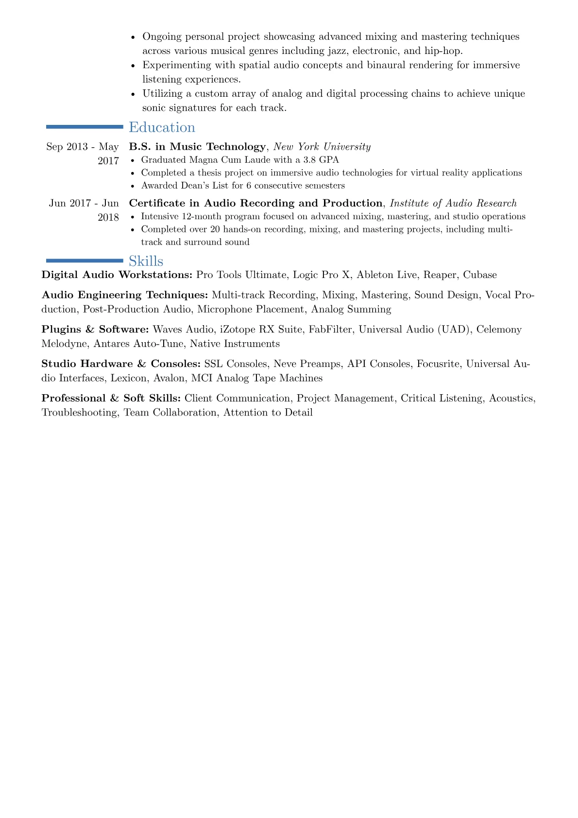 Career changer version - Page 2