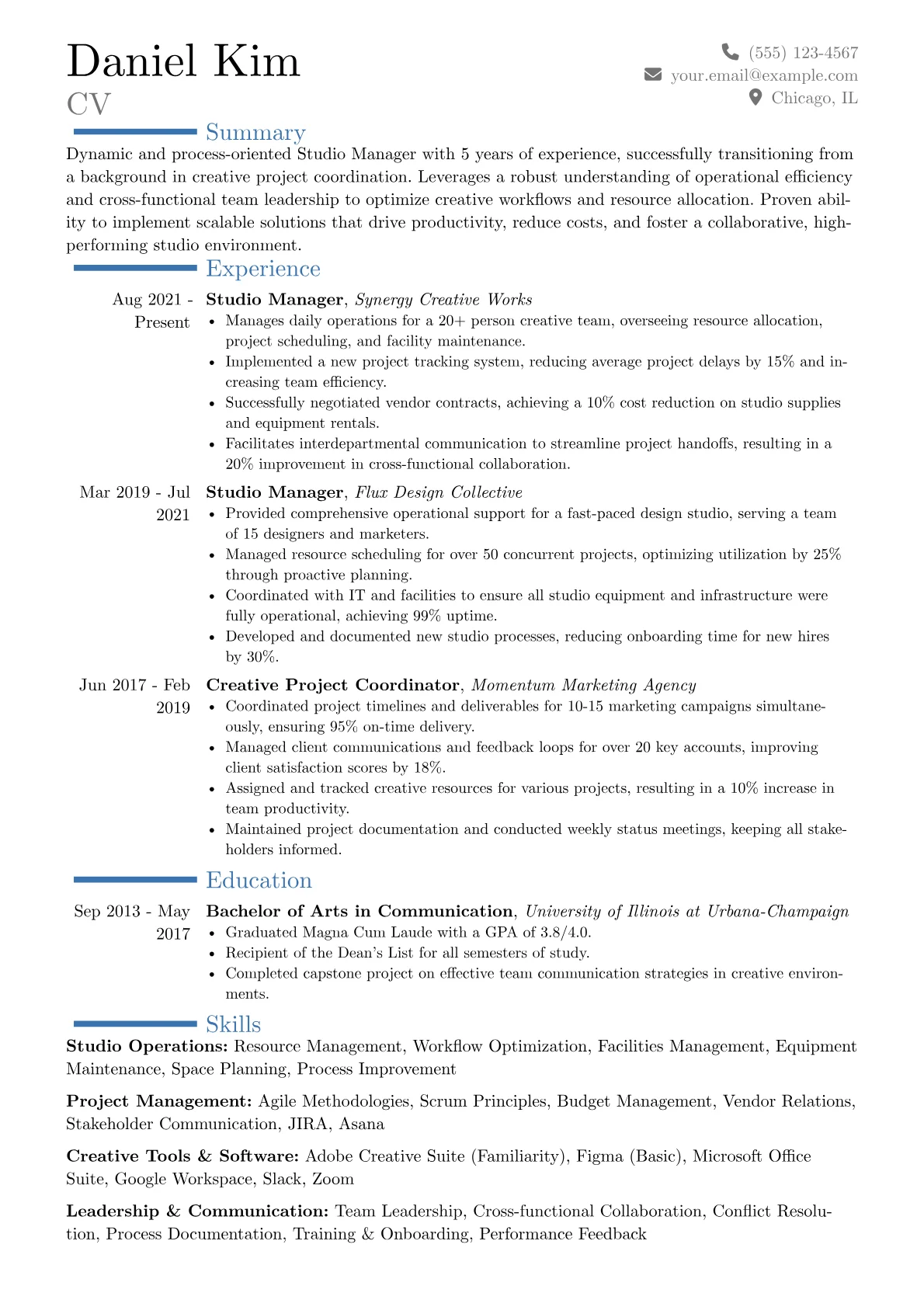 Career changer version - Page 1