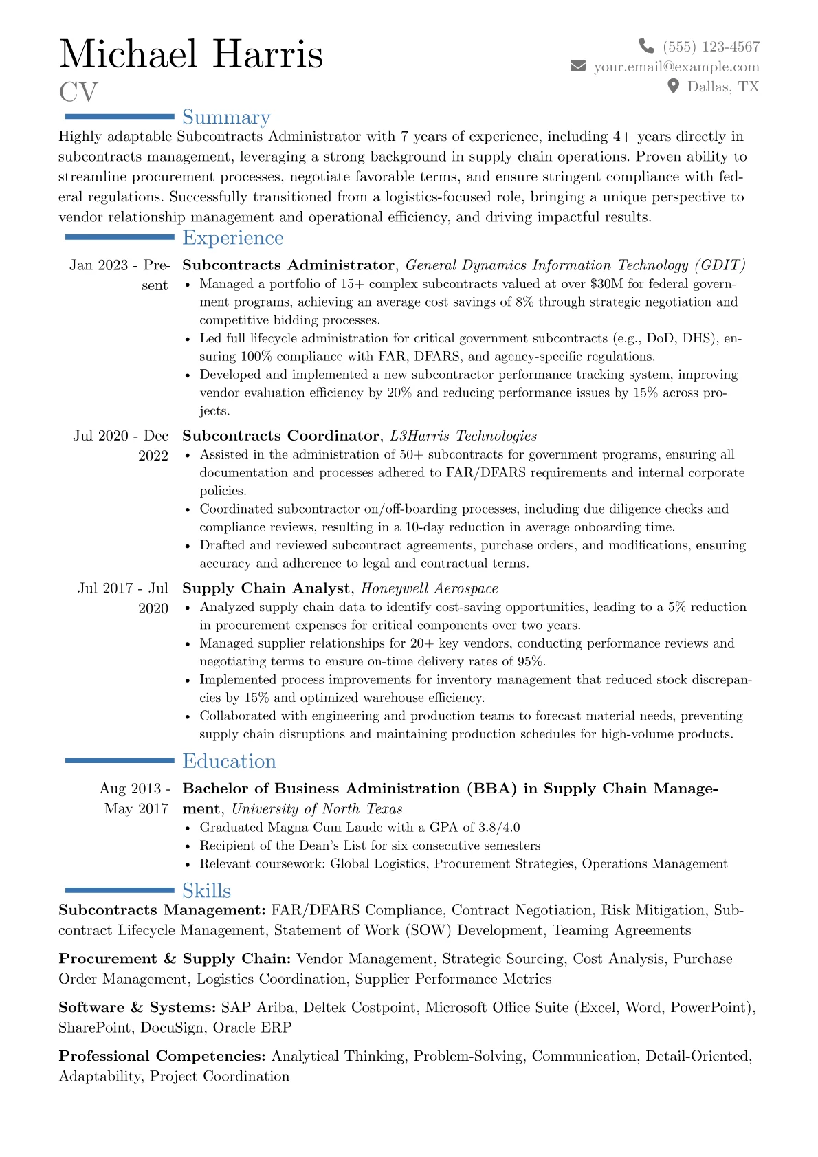 Career changer version - Page 1