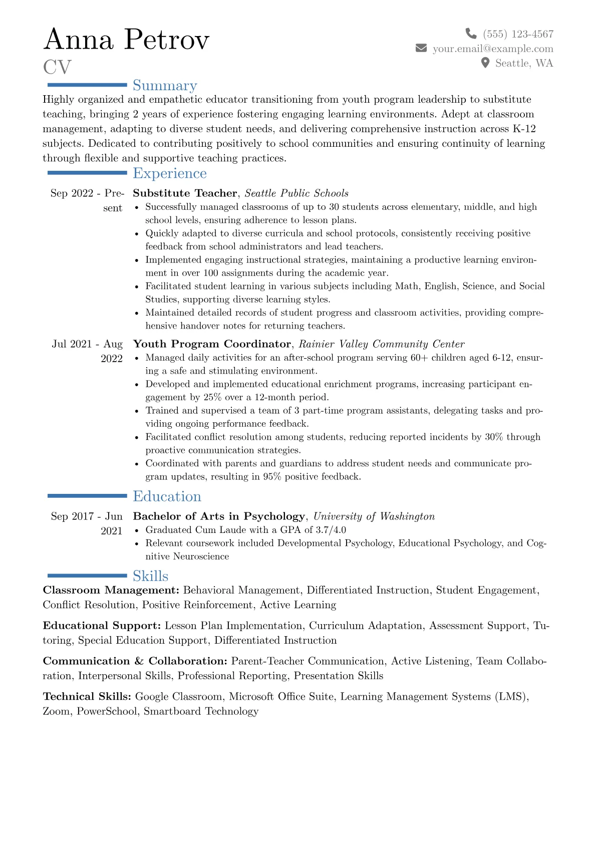 Career changer version - Page 1
