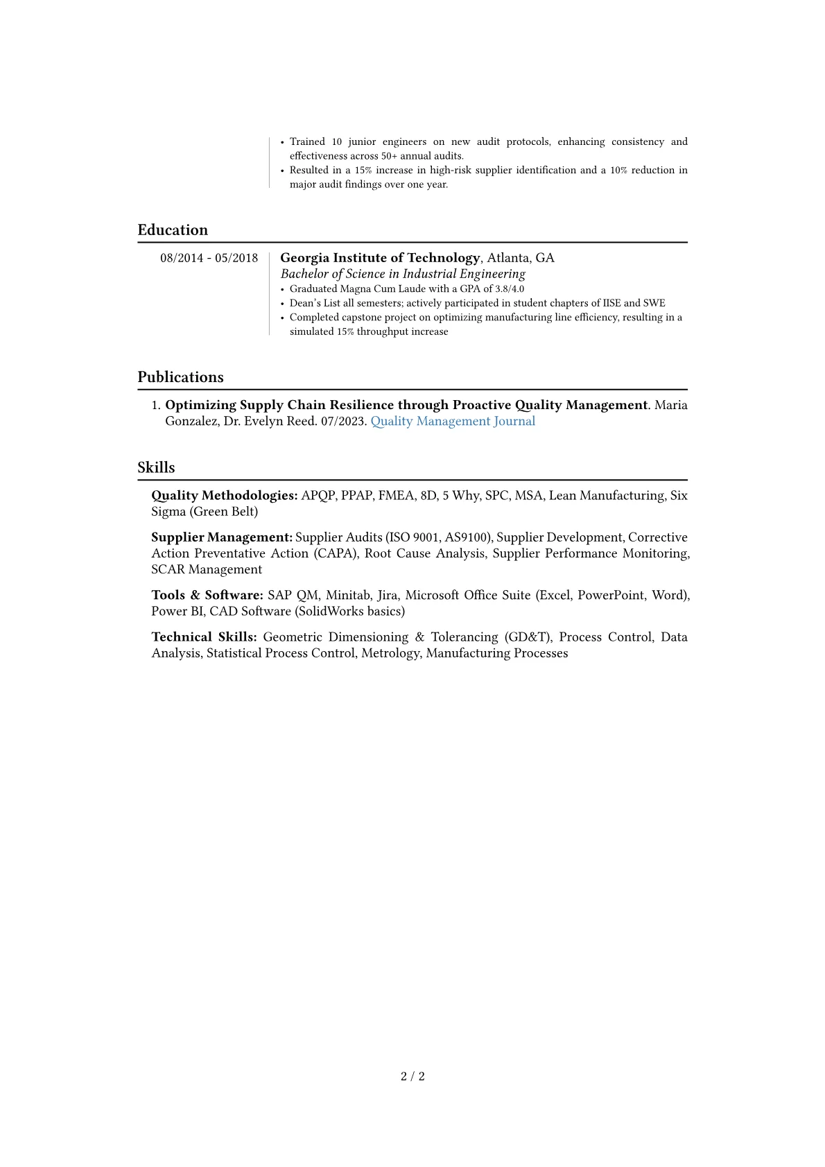 Career changer version - Page 2