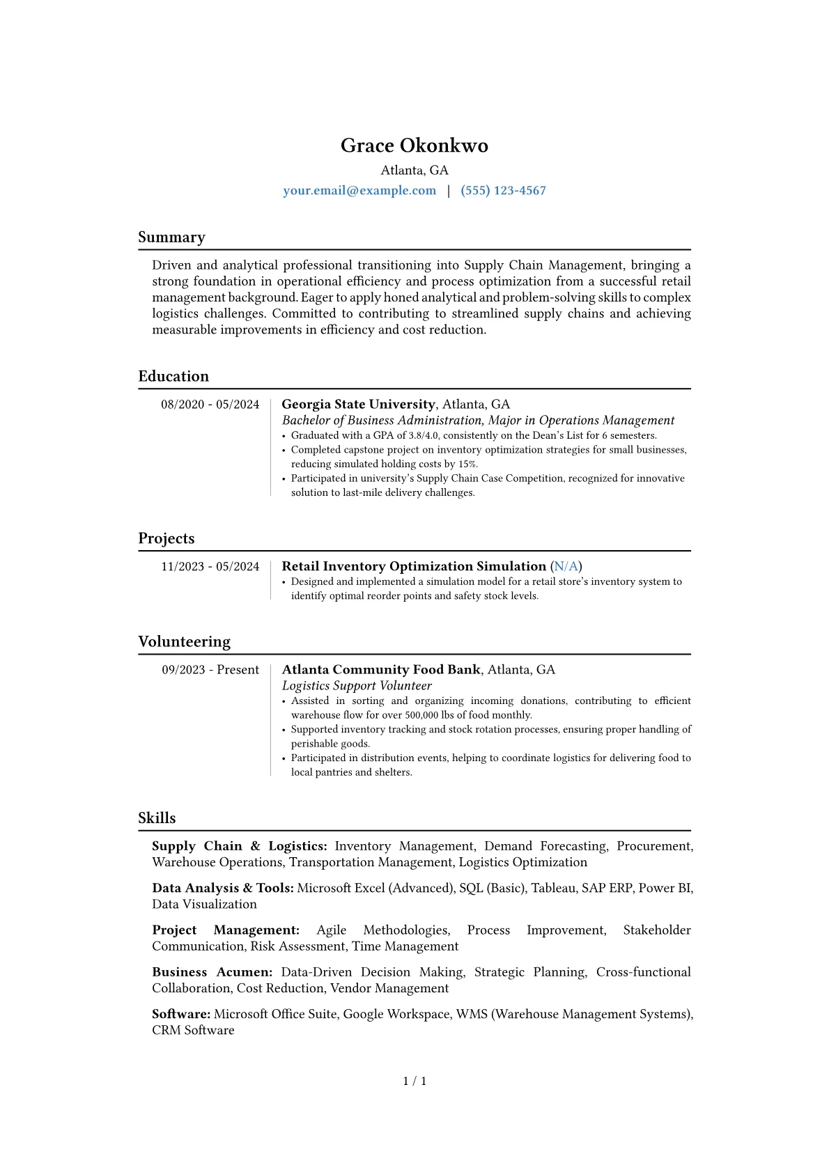 Career changer version - Page 1