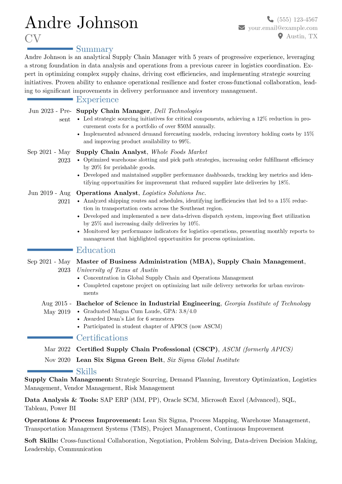 Career changer version - Page 1