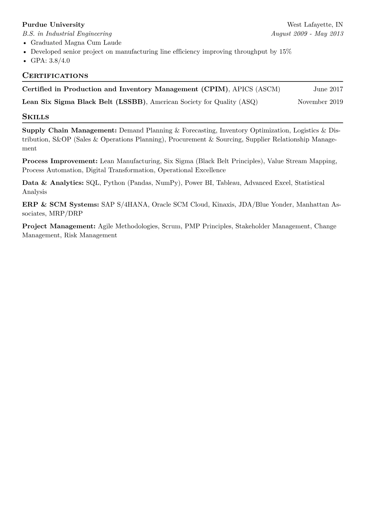 Supply Chain Management version - Page 2