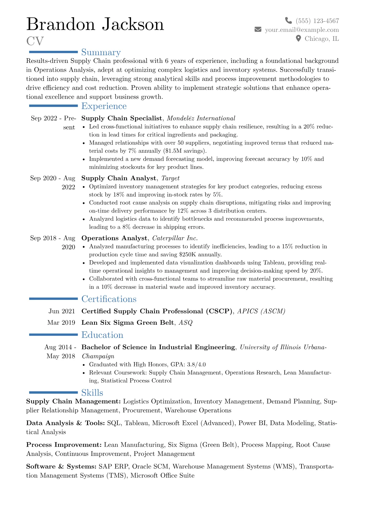 Career changer version - Page 1