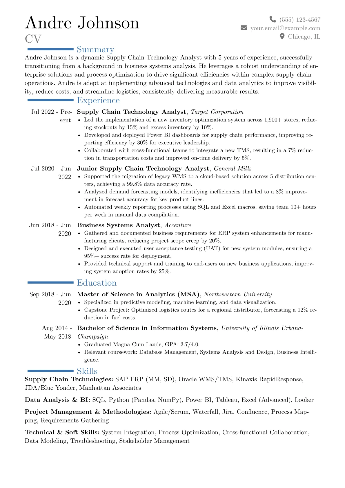 Career changer version - Page 1