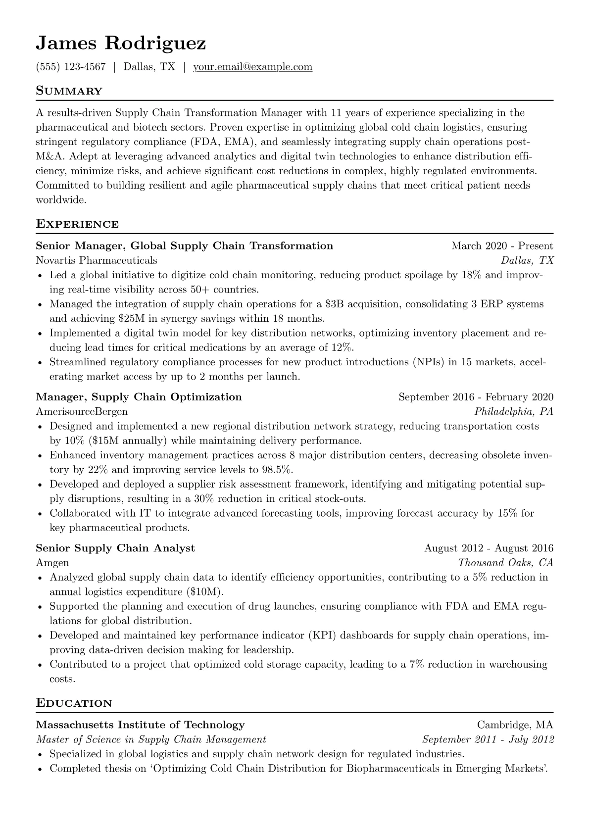 Global Pharma/Biotech version - Page 1