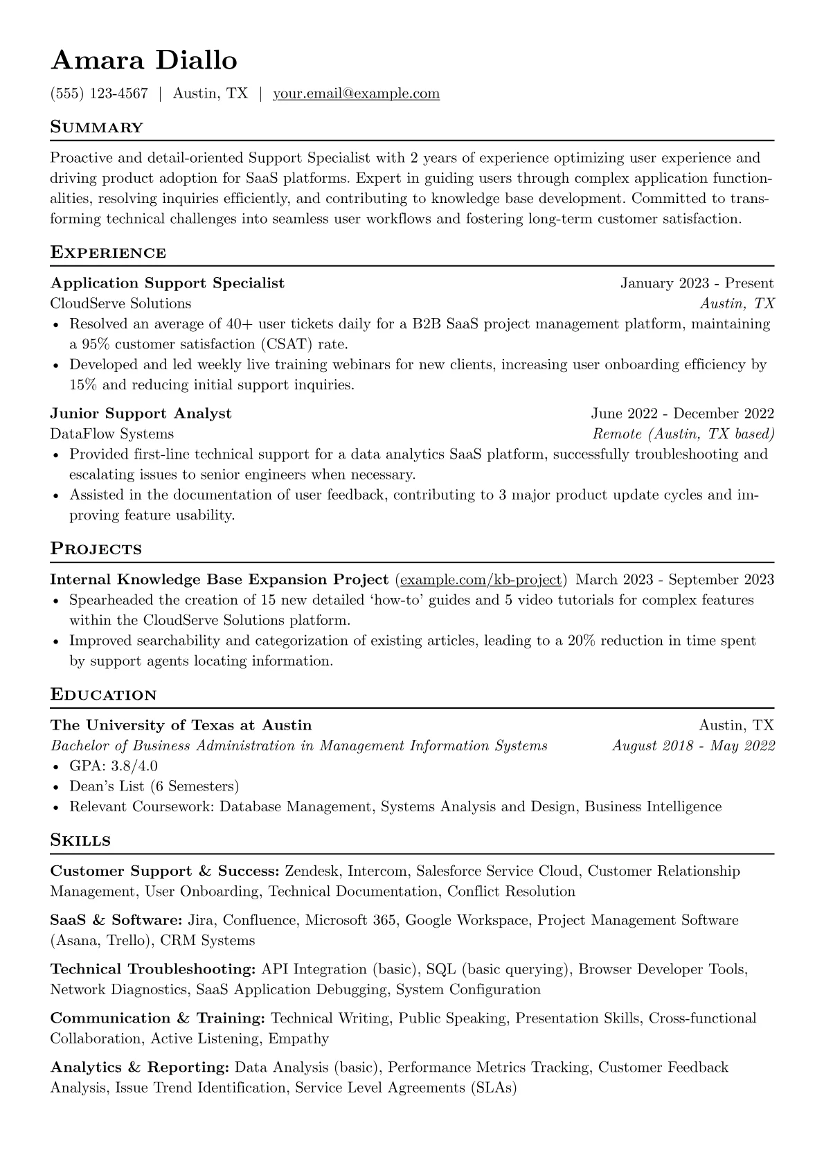 Entry-level SaaS version - Page 1
