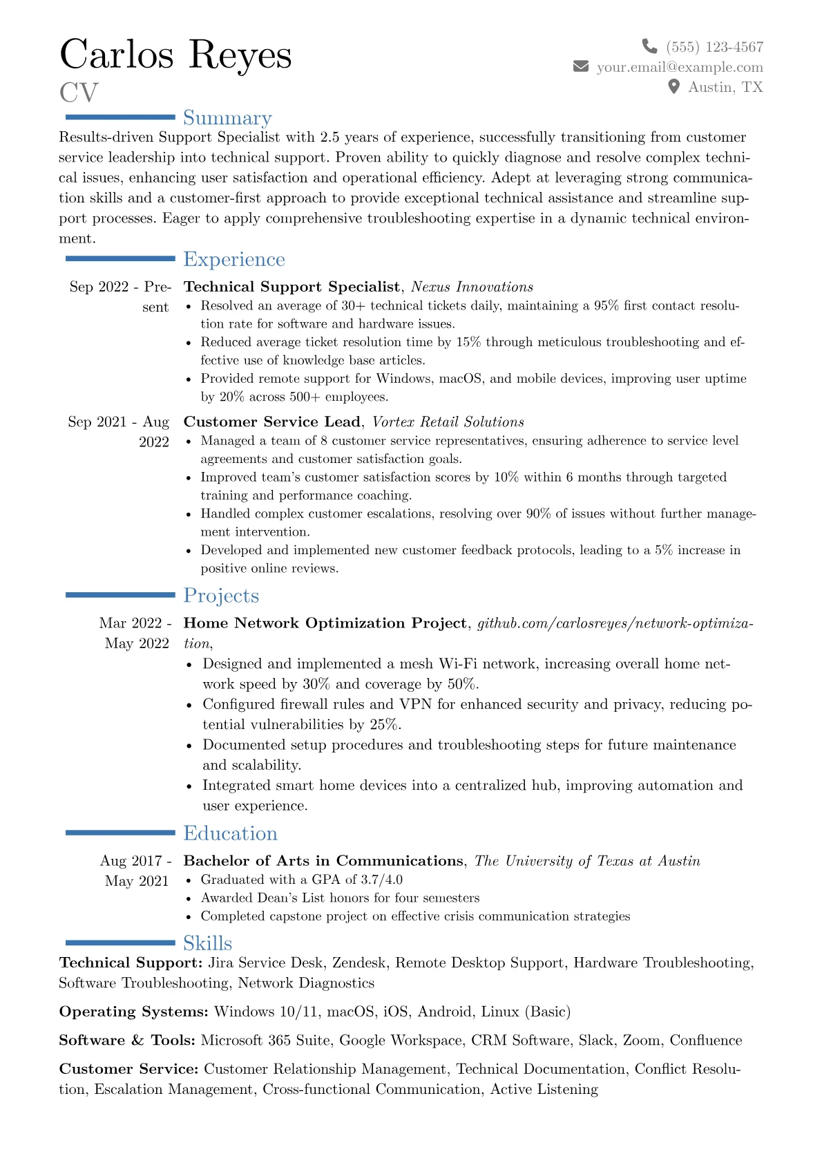 Career changer version - Page 1