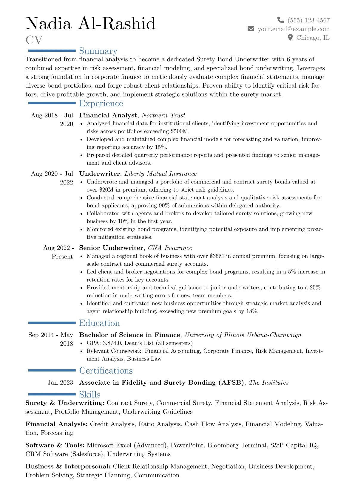 Career changer version - Page 1