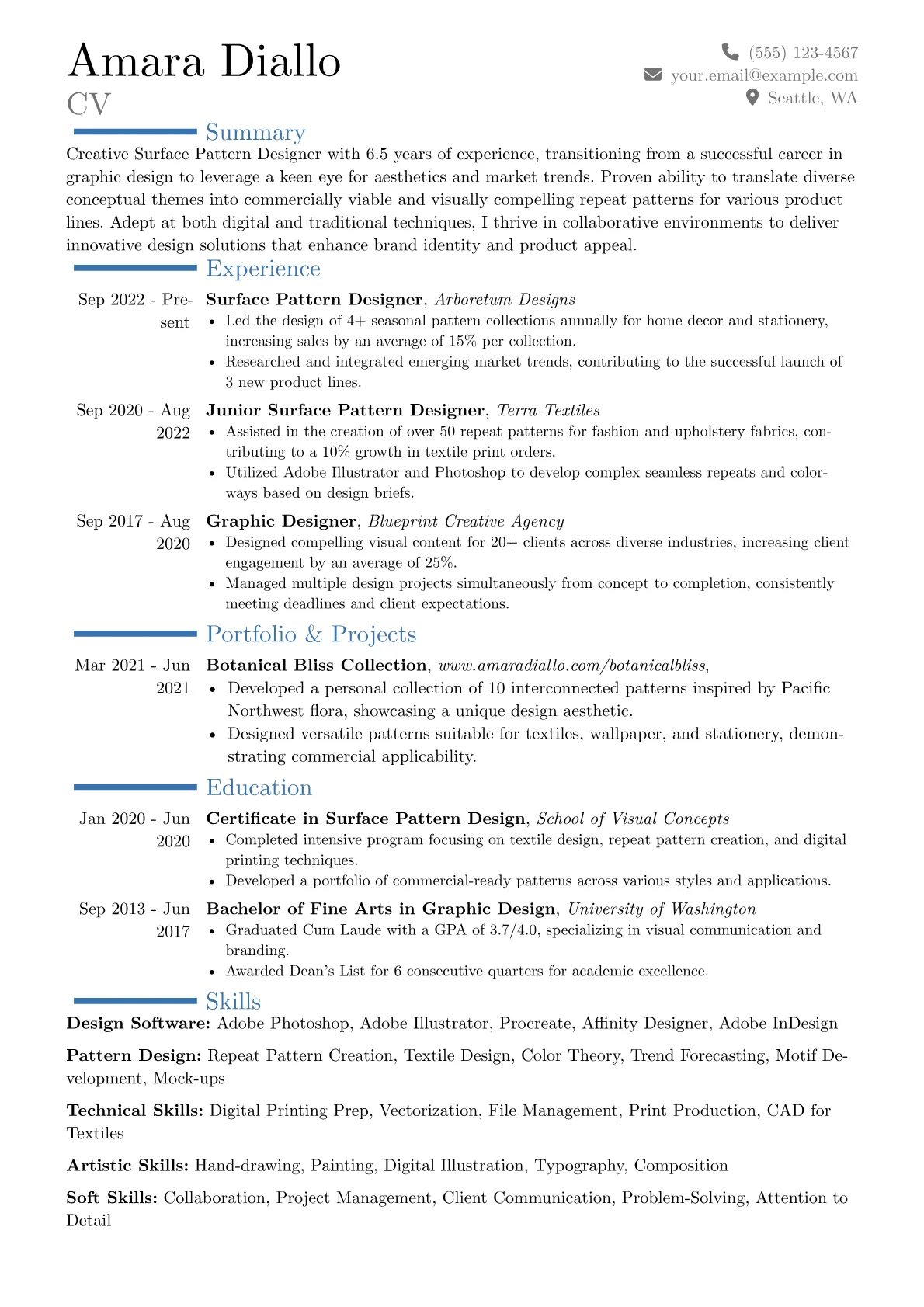 Career changer version - Page 1