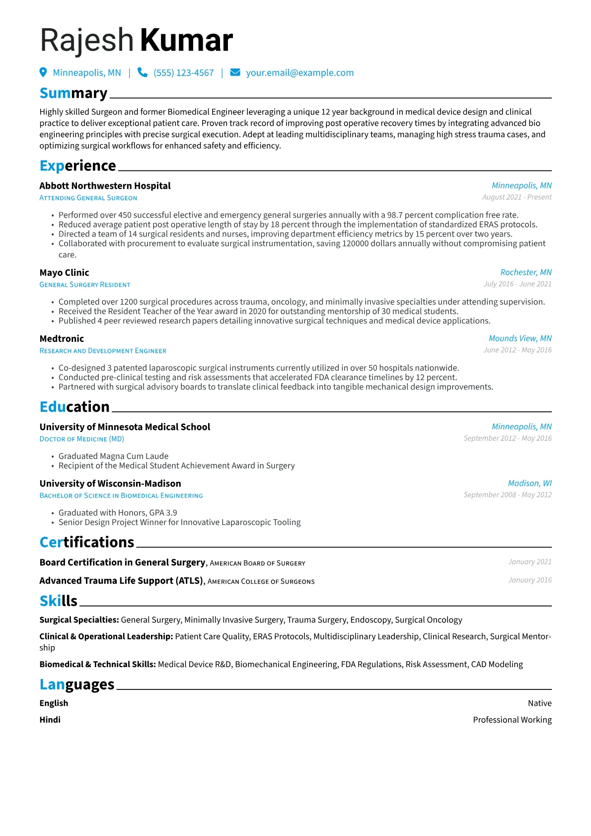 Career changer version - Page 1