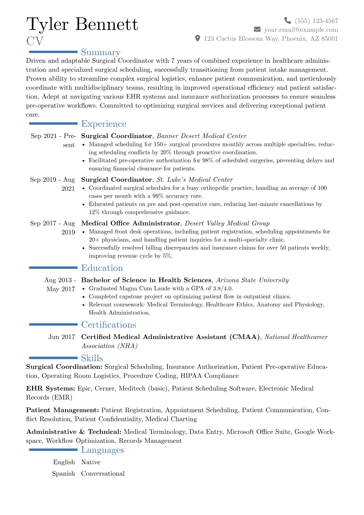 Career changer version - Page 1