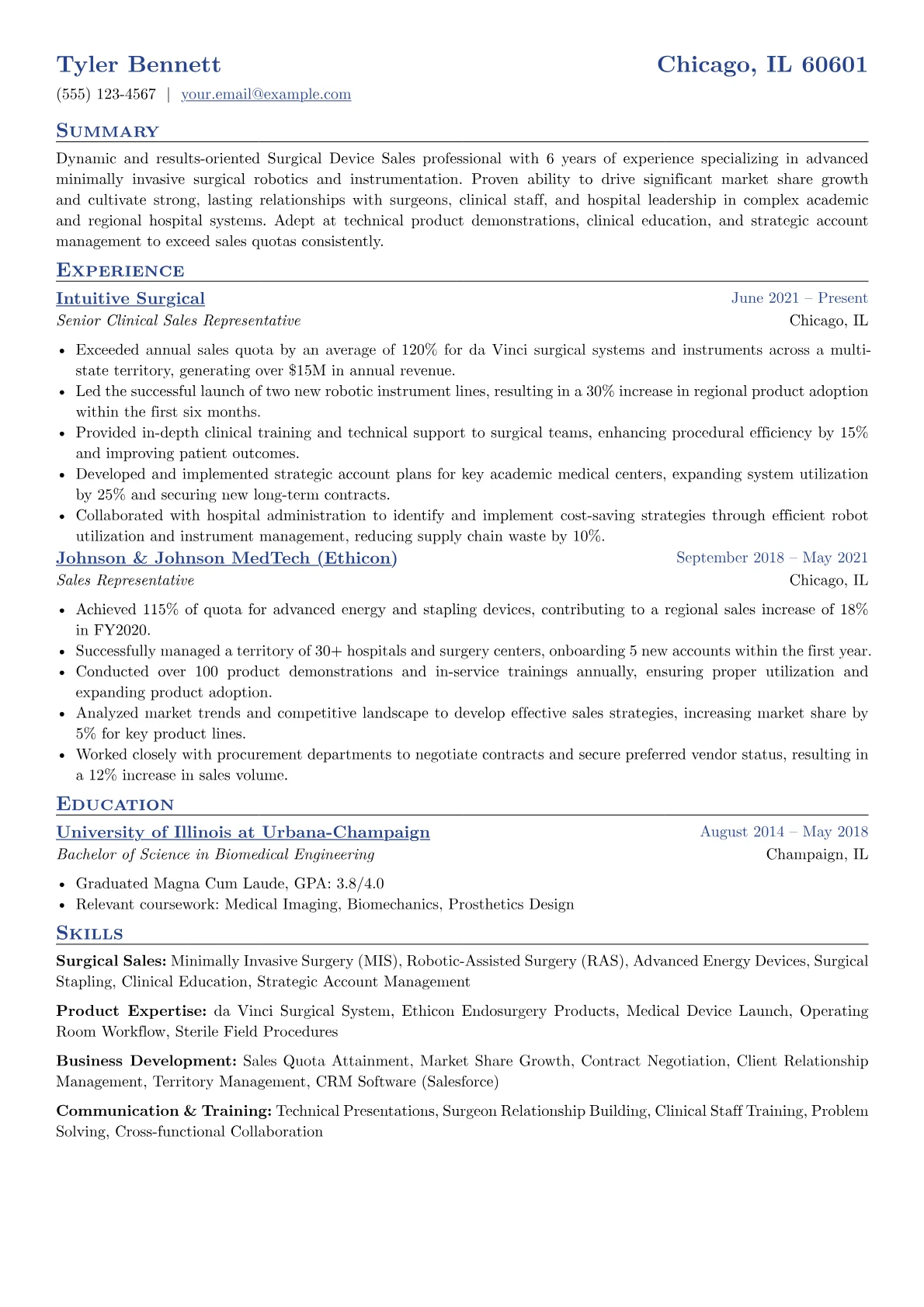 Minimally Invasive version - Page 1