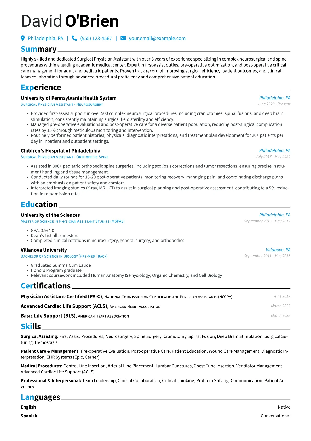 Surgical PA version - Page 1